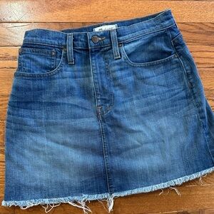 Madewell High-Rise Mini Skirt women’s size 26